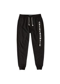 Abercrombie & Fitch Abercrombie & Fitch, Herren Sweathose 'CORE LOGO JOGGER GLOBAL DTC', Schwarz