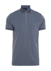 J. Lindeberg J.Lindeberg, Herren 'Tour Tech Reg TX Jersey' Poloshirt, Dunkelgrau / Schwarz