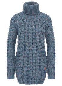 Khujo, Damen Pullover 'ALIKA', Blau / Orange