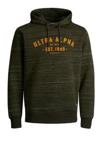 Jack & Jones JACK & JONES, Herren Sweatshirt, Kastanienbraun / Orange