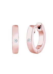 Diamore, Damen Ohrringe, Rosegold