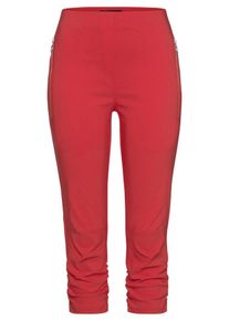 NAVIGAZIONE, Damen Caprihose, Hellrot