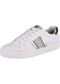 Marco Tozzi, Damen Sneakers, Silber / Wei&szlig;
