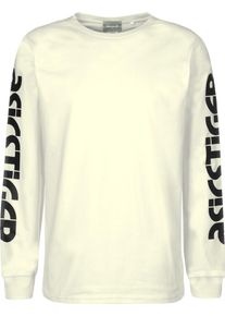 Asics Tiger, Damen Langarmshirt 'BL', Creme / Schwarz