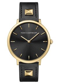 Rebecca Minkoff, Damen Uhr 'Major 2200026', Gold / Schwarz