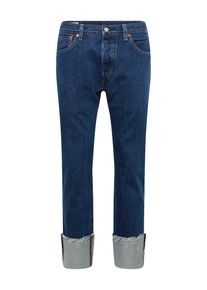 Levi's LEVI'S, Herren Jeans '501 ORIGINAL FIT', Blue Denim / Weiß