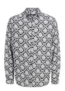 Jack & Jones JACK & JONES, Herren Hemd, Schwarz / Wei&szlig;