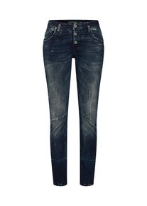 PLEASE, Damen Jeans, Dunkelblau
