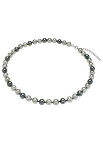 Rafaela Donata, Damen Kette mit Muschelkernperlen, Silber