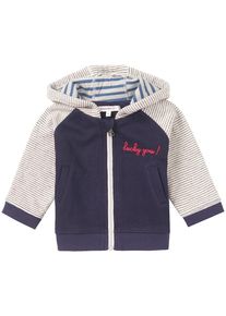 Noppies, Strickjacke 'Gunbarrel', Blau / Grau