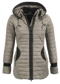 Khujo, Damen Jacke 'MIDD', Taupe