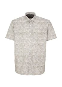 s.Oliver RED LABEL, Herren Hemd, Khaki / Weiß