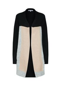 ABOUT YOU, Damen Strickjacke 'Ayla', Grau / Mischfarben / Schwarz