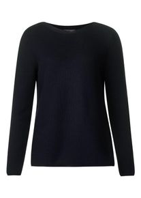 Street One, Damen Pullover, Schwarz