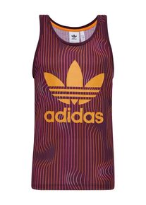 adidas originals, Herren Tanktop 'Warped Stripes Tank', Lila / Orange