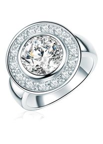 Rafaela Donata, Damen Ring Zirkonia, Silber