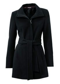 Heine, Damen 'Veste en laine' Mantel, Schwarz