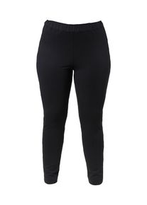 Ulla Popken, Damen Leggings, Schwarz