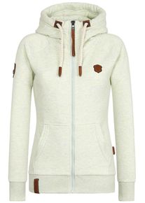 Naketano, Damen Sweatjacke 'Brazzo', Eierschale