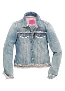 Kr&uuml;ger Dirndl Kr&uuml;ger Madl, Damen Jeansjacke, Blue Denim