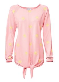 Heine, Damen Druckpullover, Hellpink
