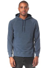 RVCA, Herren Kapuzenpullover 'Friction Raglan', Blaumeliert