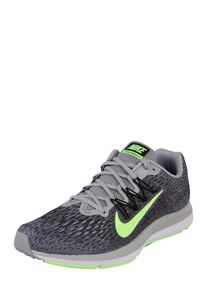 Nike, Herren Laufschuhe 'Air Zoom Winflo 5', Blau / Grau / Limette