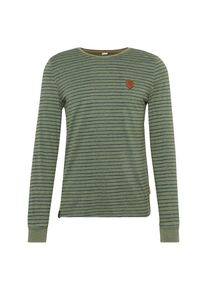 Naketano, Herren Langarmshirt, Grün / Schwarz