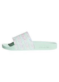 adidas originals, Damen Slipper, Pastellgr&uuml;n / Wei&szlig;
