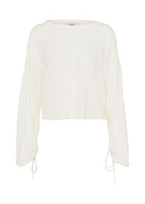 Only, Damen Feinstrick Pullover 'onlDREW', Wei&szlig;