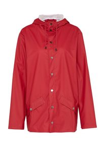 RAINS, Damen Regenjacke, Rot