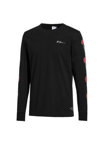 Puma, Herren Shirt, Jade / Dunkelpink / Rot / Schwarz