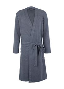 Schiesser, Herren Bademantel, Royalblau