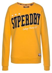 Superdry, Damen Sweatshirt 'Bilair', Goldgelb