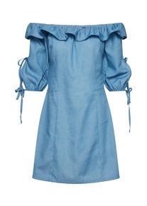 boohoo, Damen Kleid, Blue Denim
