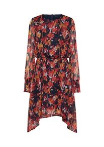 Y.A.S, Damen Kleid 'YASAUTUMN LS DRESS', Mischfarben / Rot
