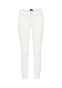 Lee, Damen Ankle Jeans mit Zipper-Details 'SCARLETT', White Denim