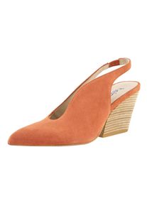 Heine, Damen Slingpumps, Dunkelorange