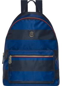 Tommy Hilfiger, Damen Rucksack 'POPPY BACKPACK PRINT', Blau / Navy