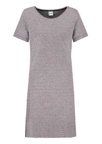 Taifun, Damen Kleid, Pastellrot / Schwarz / Weißmeliert
