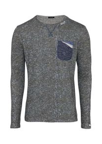 Key Largo, Herren Pullover 'KAI', Schlammfarben