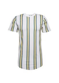 Jack & Jones JACK & JONES, Herren T-Shirt, Creme / Dunkelgrün / Weiß