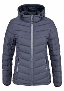 Polarino, Damen Steppjacke, Rauchblau