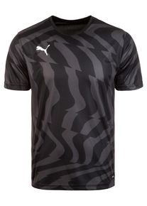 Puma, Herren Trikot 'Cup Core', Basaltgrau / Schwarz