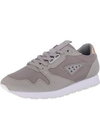 Pier One, Damen Sneakers Low, Grau / Weiß