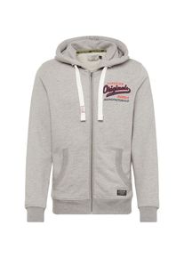 Jack & Jones JACK & JONES, Herren Sweatjacke 'JORVARCITY', Hellgrau