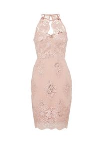 Lipsy, Damen Cocktailkleid, Nude