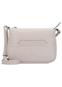 Bree, Damen 'Faro 1' Umhängetasche Leder 23 cm, Beige