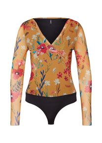 Only, Damen Shirt 'STINE', Senf / Mischfarben