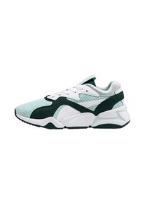 Puma, Damen Sneaker 'Nova 90's Bloc', Mint / Tanne / Wei&szlig;